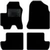 QUEMAR Tappetini Auto compatibili con Rav4 II XA20 2000-2006 / Kit Tappeti Moquette e Gomma su Misura (Set 2 Anteriori + 2 Posteriori) / Ricami e Colori Personalizzati (Bordo Antracite, 0 Ricami)