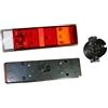 Generico FANALE STOP POSTERIORE 7 LUCI COMPATIBILE CON IVECO EUROCARGO DAILY DAL 1992 IN POI 504094715