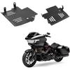 ZYTIGHTER Piastra di protezione inferiore del telaio del motore per moto Harley Touring CVO Road Glide FLTRXSE, FLTRX, FLTRXSTSE, Street Glide FLHX, CVO Street Glide Special FLHXSE 2024-successivi, colore nero