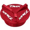 ZHSBAG Per Yamaha TMAX560 T-MAX 560 TECH MAX Tmax 2020-2022 Accessori Moto CNC Tappo Olio Motore Bullone Vite Coperchio Di Riempimento(T-MAX Red)