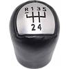 SUEVAS Pomello Cambio Per PER Megane Per Clio II 2 MK2 172 182 RS 5 Velocità In Pelle Manuale Auto Pomello Del Cambio Shifter Leva Bastone Testa A Sfera Pomello Leva Cambio
