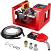 Wiltec Mini distributore diesel gasolio con pompa autoadescante 230V 550W 60 l/min e pistola erogatrice