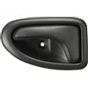 Viviance Interni Auto Plastica Nera Lati Sinistro Destro Maniglia della Porta Manopola Maniglie per Renault Clio 1999 su Megane 1998-2002 Scenic 1999-2005 - Sinistra
