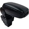 Generic Bracciolo Specifico Eco Pelle Nera Compatibile Con Opel Astra H (2004-2010) GTC Twin Top Similpelle Nero Poggiabraccio