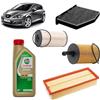OP Kit tagliando 4 filtri + 5L olio Edge 5W-30 LL per Seat Leon 1P 1.9 TDI 2005-2016