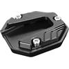 MERPLO Moto Piastra Estensione Cavalletto Supporto Universale Per Piedi Per Moto, Staffa Laterale, Piastra Di Estensione, Base Allargata, Kit Di Guida, Accessori Per L'installazione