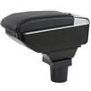 SZSS-CAR Scatola portaoggetti per bracciolo della console centrale compatibile con Toyota Yaris/Vitz 5 porte Hatchback 2006-2007 2008 2009 2010 2011 (seconda generazione)/Daihatsu Charade 2011-2012 2013