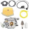 CLOXKS Carburatore per Husqvarna 50 51 55 61 254 257 262 266 268 272 Motosega per Walbro WT-170-1 WT-170 Sostituire 503 28 15 04 Kit Carburatore Filter Carb Carburatore
