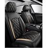 ZARUX Copri Sedili Auto per Audi A4 Avant 2017 2018 2019 2020 2021, Coprisedili Auto Universali, Pelle Set Completo Impermeabile Auto Accessori Interno, Set Copri-Sedile Anteriori Posteriori Standard 5 ( Co