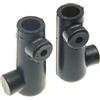 Generico CifFerrigno Coppia Piedini Cavalletto Compatibile Con Vespa Gommini Foro Piccolo 16mm