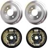 kW&HP KMFT008 KIT MASSE FRENANTI COMPLETE DI TAMBURI FRENO IDEA - YPSILON - MUSA (350)