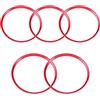 HUVNEXA Decorazione dell'anello di uscita dello sfiato dell'aria dell'aria condizionata, for Mercedes-Benz, CLA GLA Classe A C117 W242 W246 A180 B160 Accessori Profilo per bocchette di ventilazione