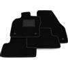 Generico Tappetini compatibili con Volkswagen T-Roc - Cabrio 2020-2025 no decoro, kit tappetini auto personalizzati, set tappeti in moquette, tappeto auto