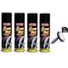 HITOPSELLER MAFRA Extreme Black Nero Gomme Spray Ultra Brillante, Effetto Bagnato, Previene Screpolature, Resistente a Pioggia e Lavaggi Frequenti 500ml + Spazzola per Pulizia Cerchioni (4)