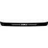 Generic Protezione Paraurti Posteriore Per Auto Per Fiat Doblo Protezioni Paraurti in Fibra Di Carbonio Battitacco Posteriore Battitacco Copertura Antigraffio Adesivo Decorativo