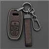 ETIGBG Cover Chiave per Audi A1 A3 8V A4 B8 B9 A5 A6 C7 A7 A8 Q3 Q5 Q7 S4 S6 S7 S8 R8 TT Custodia in Lega per Chiave Auto FOB FOB Chiave Auto