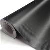 topolenashop Pellicola Adesiva in Carbonio 3D 75X200 Auto/Moto Adesiva ANTIGRAFFI Wrapping