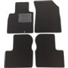 ASC Tappetini Auto Compatibili con Nissan Micra K13 4 Serie 2010-2017, Moquette, Bordo Antiscivolo, Battitacco in Gomma