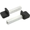 Sefis moto Adattatore per supporto moto SET D18, M20 e M20U per ruota anteriore e posteriore, supporto per moto, supporto per servizi, anteriore e posteriore, supporto per montaggio moto, supporto per