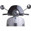 Vespa, parabrezza originale sportivo Cruiser, di colore scuro-