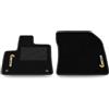 Somer Car Kit Tappetini Auto compatibili con Peugeot Partner 2018-2025 - solo anteriori | Set Tappeti in Moquette, ricamo Edition, Tappeto auto su misura