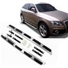 J&J AUTOMOTIVE Pedane Laterali per Audi Q5 2008-2012, Sottoporta Minigonne in Alluminio e Plastica ABS, Set Completo con Materiale di Montaggio Incluso