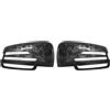 SBBLINWU Auto Calotte specchietti Compatibile Con Mercedes Per Benz Classe A W176 2013 2014 2015 2016 2017 2018 Copertura Specchietto Retrovisore In Fibra Di Carbonio Accessori Per Auto(Forged Carbon Look)