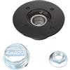 trailer parts4u Knott originale Radnabe 4x100 6A7719 cuscinetti compatti per assali anteriori VG7-L VG5-SL mozzo per rimorchio 6A7741
