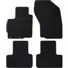TEXER Tappetini in tessuto, adatti per Citroen C4 Aircross anno di costruzione 2012-2017 Basic