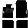 QUEMAR Tappetini Auto per MINI Countryman R60, Bordo Perla, 2 Ricami | anche Paceman R61 / 2010-2016 / Kit Tappeti Moquette e Gomma su Misura / Set 2 Ant. + 2 Post./ Ricami e Colori Personalizzati