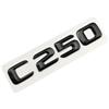 Generico Lettere 3D compatibili con C200 C220 C250 C300 C350 C400 C450 W205 W204 W203 Emblema del bagagliaio Logo 2015 Accessori(C250)