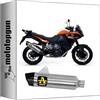 MOTOTOPGUN arrow 71809AK scarico omologato maxi race-tech alluminio fondello carby compatibile con ktm 1090 adventure 2017 2018 2019 2020 mototopgun
