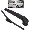 HOMERW Kit Set Braccio e Spazzola tergicristallo Posteriore - 11 Adatto per VW Adatto per Golf 7 VII MK7 2012-2018 Spazzola Parabrezza portellone Posteriore finestrino
