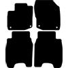 Kovvar Tappetini Auto adatti per Honda Civic 2012-2017 - Versione: Distanza punti di fissaggio (conducente) 39 cm - Serie: Basic