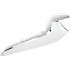 TAFASVCVMK Diffusore Spoiler Anteriore Per L200 Per Triton 2019-2022 Labbro Inferiore Protezione Argento Imbottiture Modanatura Body Kit Paraurti Anteriore Striscia Copertura(Down right)