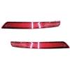 BOBOBN Per Citroen C5 2010 2011 2012, Paraurti posteriore Catarifrangente Sinistra Destra Luce Shell Tail Stop Fendinebbia No lampadina Coperchio di avvertimento Freno Park