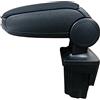 AB1 Flexzon - Bracciolo per Leon MK2 1P 2005-2012 + set di montaggio, colore: Nero