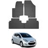 OMAC Tappetini in Gomma Compatibili con Hyundai ix20 2010-2019 Tappetini Auto Gomma Nero 4tlg
