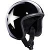 Bandit Casco Bandit Jet Star Nero con Visiera