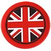 BJJS Sottobicchieri in silicone morbido, adatti per vano porta-bicchiere di tutte le Mini Cooper F/R serie Clubman, Hardtop, Hatchback, Covertible, Countryman, Coupè, Roadster