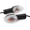 DSPOLIMV Compatibile con Yamaha per MT-09 2014-2020 per Tracer 900 2019-2020 per MT-10 per FJ-09 per FJ-07 2016-2020 Indicatori di direzione per motociclette Indicatori motocicli(Clear)