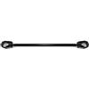 HJTEDHE Traversino Manubrio Moto Manubrio Direzionale Renthal Per Motocicletta Da 22 Mm E 7/8 Con Tirante Per Tubo Manubrio Per CR125 CRF250 KX125 KXF250(Black)