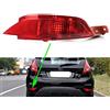 SZSS-CAR Sostituzione/lato conducente Per Lato Sinistra Auto Paraurti Posteriore Riflettore Luce Nebbia Compatibile con Ford Fiesta Mk7 VII 2009-2010 2011 2012 2013 2014
