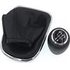 Gtdtixc Pomello Cambio Auto Per Chevrolet Per Chevy Per Cruze 2008-2012 MT Pomello Del Cambio Auto Leva Del Cambio Maniglia Cuffia Copertura Custodia Auto Pomello Della Leva(5 Speed Set)