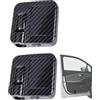 Teksome Proiettore per portiera per auto ad ala d'angelo, luce a LED per portiera per auto, luce di benvenuto con logo di cortesia - Luce di cortesia per porta LED wireless per auto Angel Wings - Luce