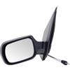 BSSTORE Specchietto Retrovisore Esterno Nero per Fiesta Mk5 2002-2005 con Regolazione Manuale (Sinistra - Lato Conducente)