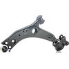RIDEX 273C0132 Braccio oscillante sospensione ruota Anteriore Sinistra con cuscinetto in gomma Compatibilità con FORD Focus II Hatchback DA, HCP, DP