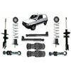 Generico KIT RIALZI COMPATIBILI PANDA 4X4(141) 4 AMMORTIZZATORI + MOLLE + TAMPONI + BULLONI