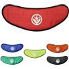 Warrior Gears Borsa per visiera per casco da moto, borsa protettiva per visiere per casco da moto, con cintura in vita, borsa imbottita per visiere da donna, borsa per visiera antigraffio - Rossa