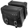 FIYFIOW Borse laterali Moto Borsa Viaggio Per Kawasaki Per Vulcan 900 2000 2006 Per Moto Custom Bisaccia Impermeabile Per Cruiser Borsa Laterale In Pelle Bagagli Universale(350mm)
